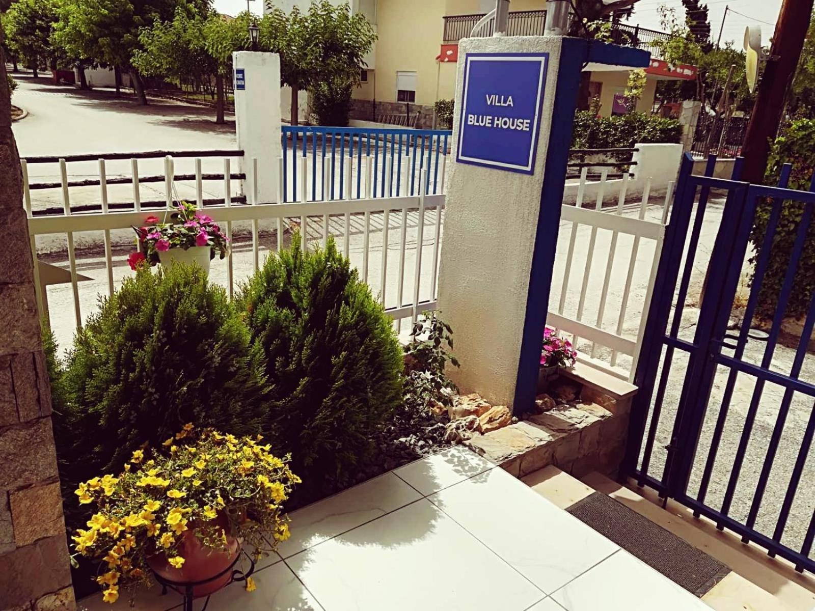 Villa Blue House Nea Kallikrateia Buitenkant foto