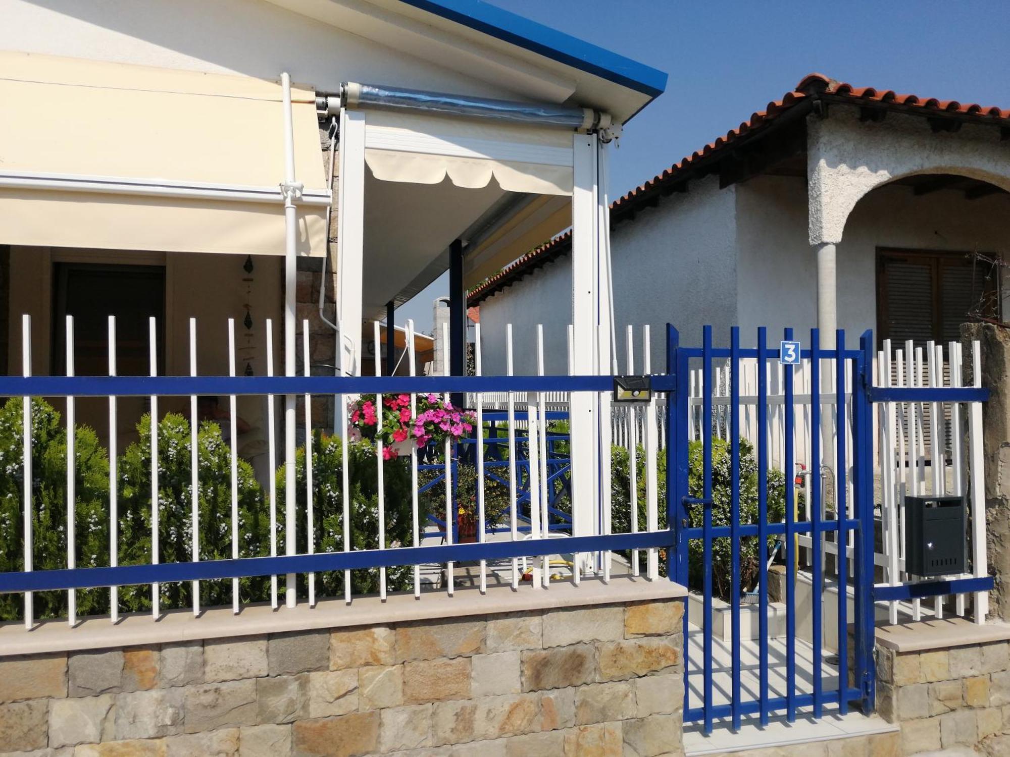 Villa Blue House Nea Kallikrateia Kamer foto