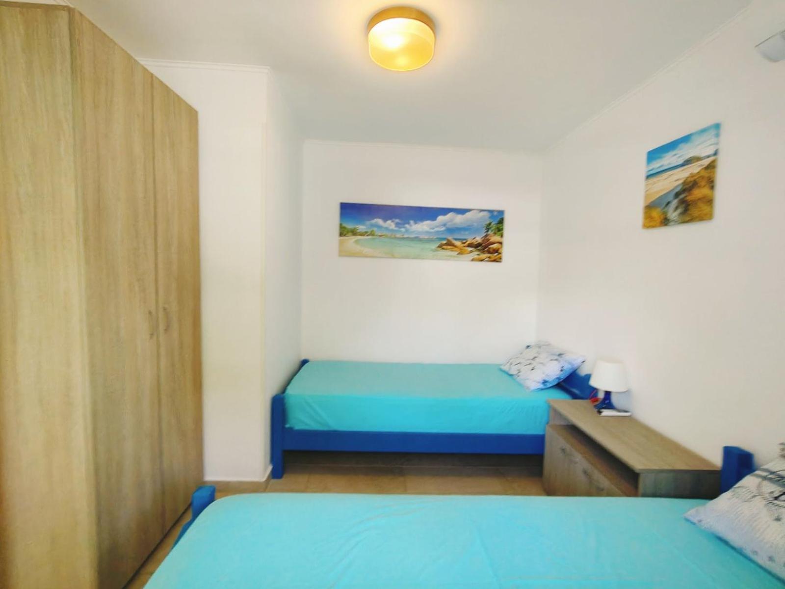 Villa Blue House Nea Kallikrateia Buitenkant foto